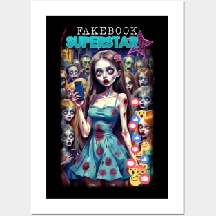 Fakebook Superstar Posters and Art